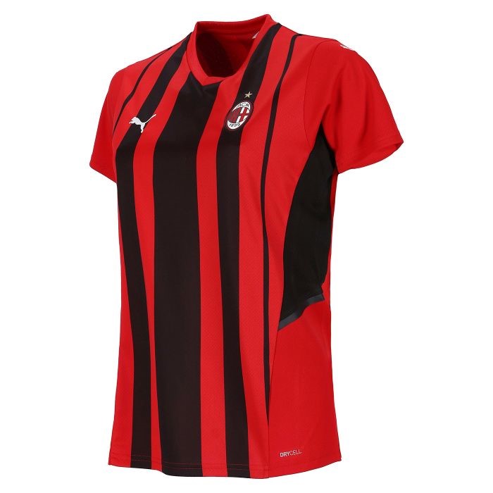 Camiseta AC Milan 1ª Mujer 2021 2022 Rojo